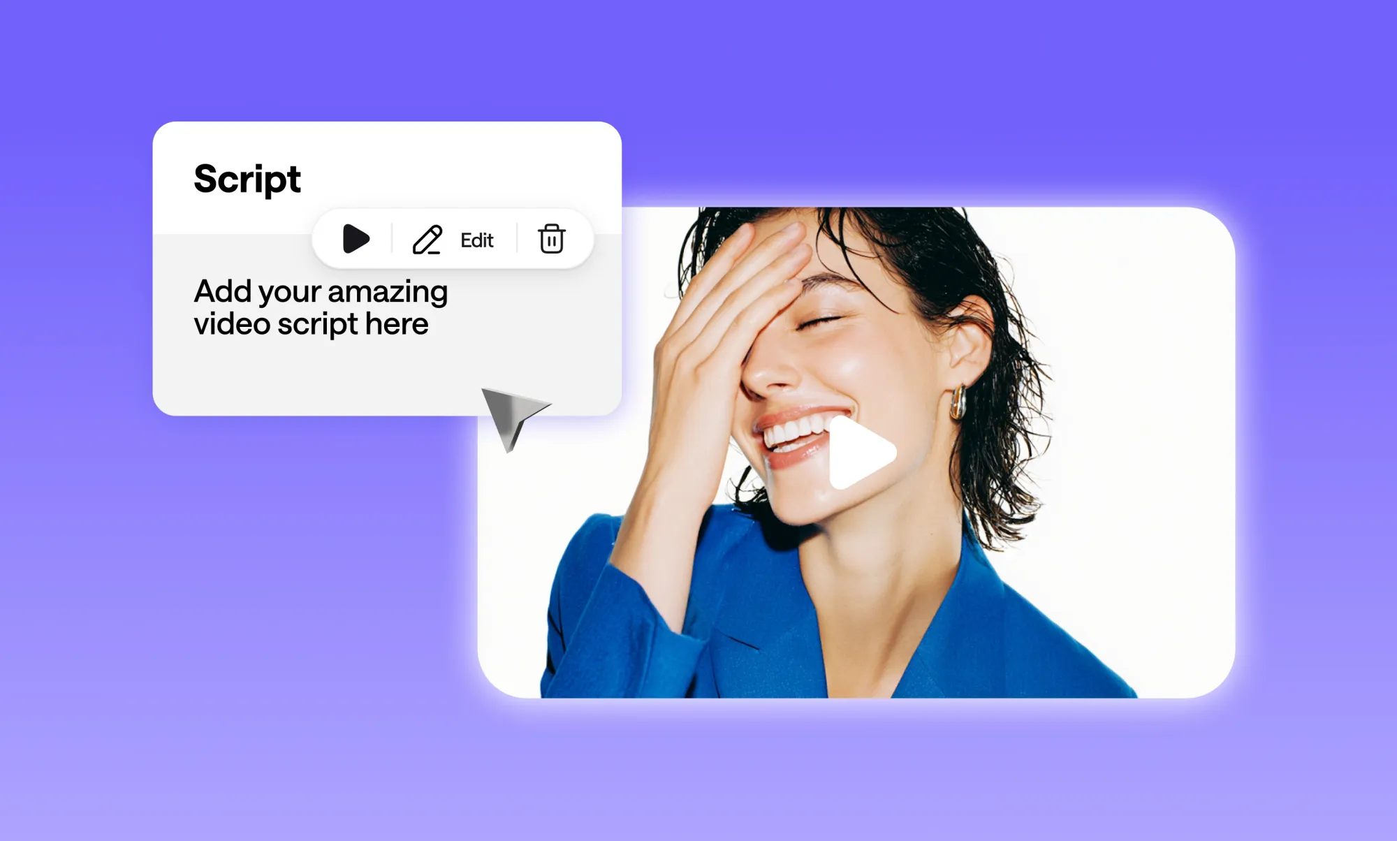 How to turn a script into a video with AI