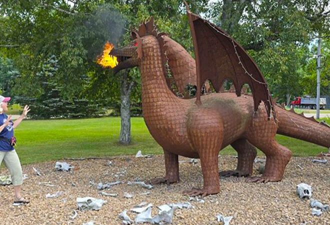 Rusty the Dragon — Geocache of the Week – Official Blog