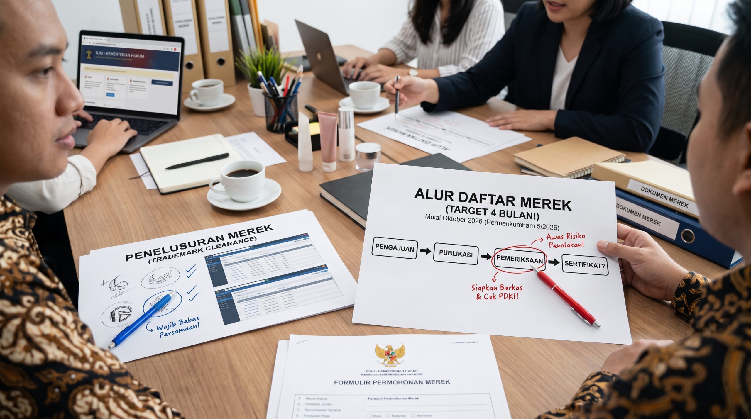 Pendaftaran Merek 4 Bulan: Syarat dan Risikonya